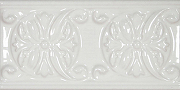 Керамический бордюр Cevica Plus Classic 10 White Zinc 7x15 см
