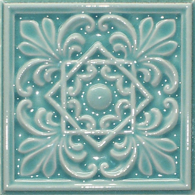 керамическая плитка cevica plus crackle nilo 15x15 см Керамический декор Cevica Plus Classic 1 Nilo 15x15 см