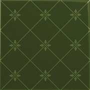 Керамическая плитка Ape Noblesse Delis Verde Botella S002055 настенная 20x20 см