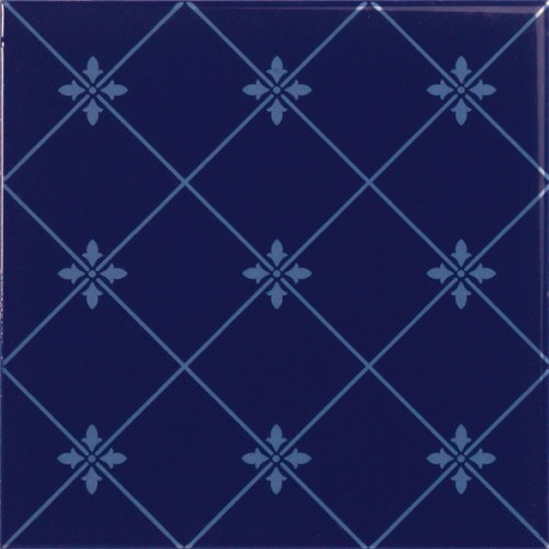 Керамическая плитка Ape Noblesse Delis Cobalto S001223 настенная 20x20 см