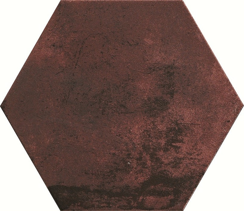 Керамогранит Cir Miami Esagona Red Clay Cl 1063334 24x27,7 см