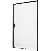 Душевая дверь New Trendy Prime Black 120 R D-0321A профиль Черный стекло прозрачное