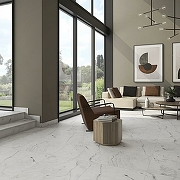 Керамогранит Gres de Aragon Marble Carrara Blanco Liso 905541 60х120 см-2