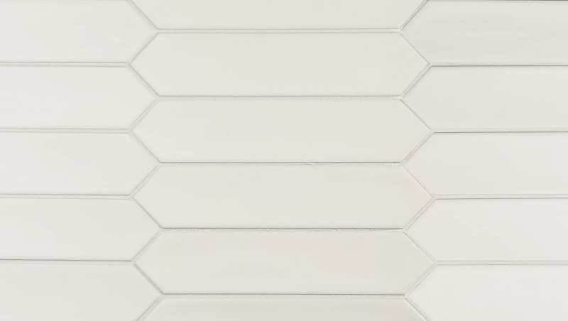 Керамическая плитка Equipe Lanse White 27481 настенная 5x25 см