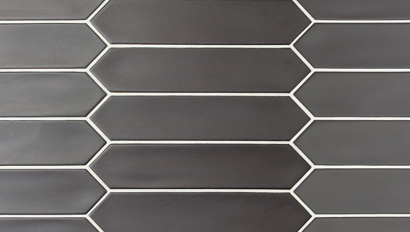 Керамическая плитка Equipe Lanse Black 27483 настенная 5x25 см