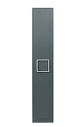 Шкаф пенал La Fenice Cubo 30 FNC-05-CUB-G-30 подвесной Серый матовый-1