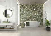 Керамическая плитка Pamesa Ceramica Ageri/Trend/Cr.Cellini Vegetal Trend Green Rect. 031.627.0110.10289 настенная 33,3х100 см-1