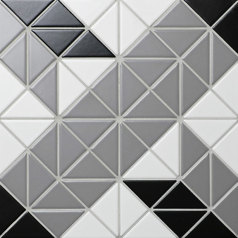 Керамическая мозаика StarMosaic Albion Carpet Grey TR2-CL-TBL2 25,9x25,9 см керамическая мозаика starmosaic albion cube grey tr2 cl sq2 27 5x27 5 см