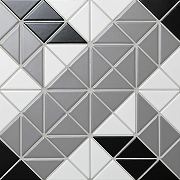 Керамическая мозаика StarMosaic Albion Carpet Grey TR2-CL-TBL2 25,9x25,9 см