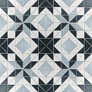 Керамическая мозаика StarMosaic Albion Star Blue TR2-BLM-BL1 27,5x27,5 см-2