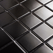 Керамическая мозаика StarMosaic Homework Black Matt WB73000 30,6x30,6 см-2