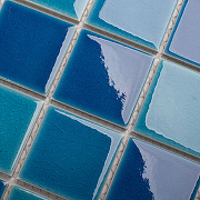 Керамическая мозаика StarMosaic Homework Crackle Blue Mixed Glossy LWWB84555 30,6x30,6 см-2