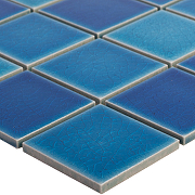 Керамическая мозаика StarMosaic Homework Crackle Blue Mixed Glossy LWWB84555 30,6x30,6 см-3
