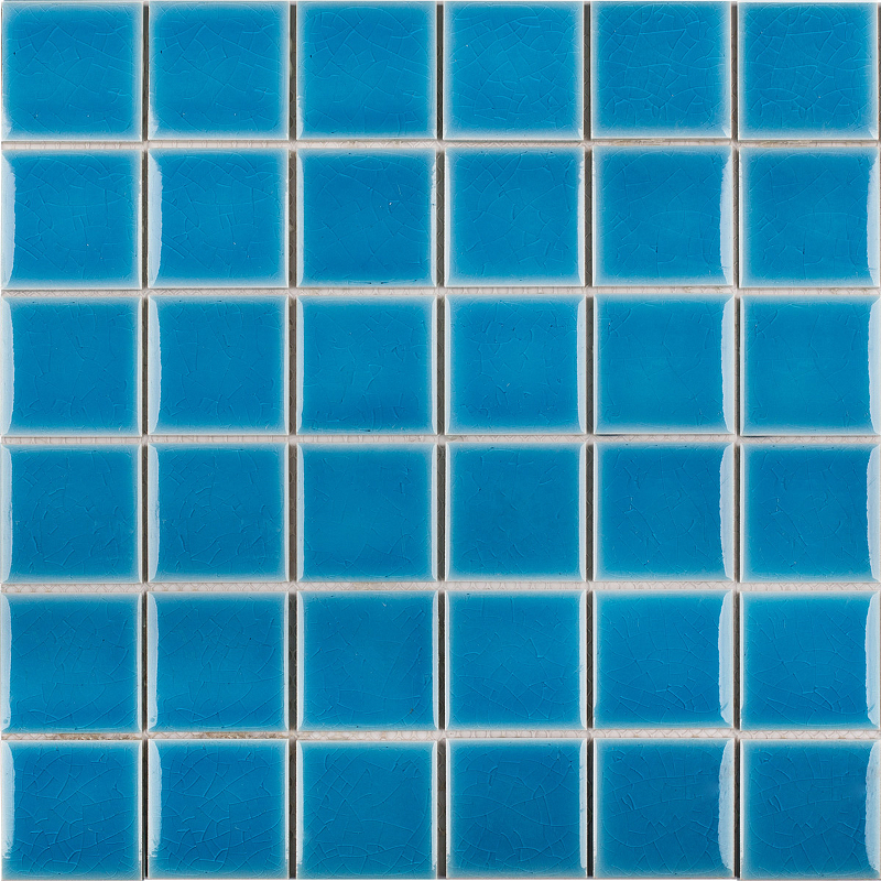 Керамическая мозаика StarMosaic Homework Crackle Light Blue Glossy LWWB80082 30,6x30,6 см керамическая мозаика starmosaic metal silver glossy cio917jy 30 25x30 25 см