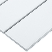 Керамическая мозаика StarMosaic Brick/Metro White Matt V-VW56000 30x30 см-2