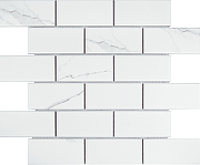 Керамическая мозаика StarMosaic Brick Carrara Matt PMB82223 29,1x29,5 см