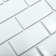 Керамическая мозаика StarMosaic Brick White Glossy A32000/A1001G 29,1x29,5 см-5
