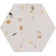 Керамогранит Pamesa Ceramica Doria Hexagon Bianco 015.122.0150.10382 25,8х29 см
