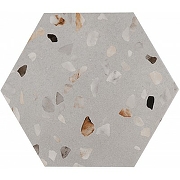 Керамогранит Pamesa Ceramica Doria Hexagon Greige 015.122.0408.10382 25,8х29 см