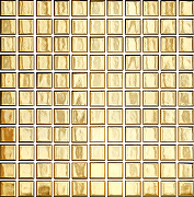 Керамическая мозаика StarMosaic Metal Golden Glossy CIO915JY 30.25x30.25 см