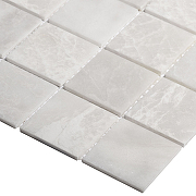 Керамическая мозаика StarMosaic Wild Stone White Polished JMST058 30,5x30,5 см-1