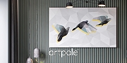 Гипсовая 3д панель Artpole Platinum Paraline MD-0030 матовая 600x600 мм-6