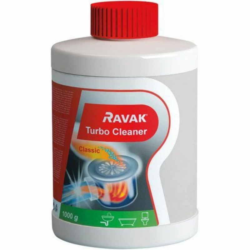 Средство для очистки сифонов Ravak Turbo Cleaner 1000 г
