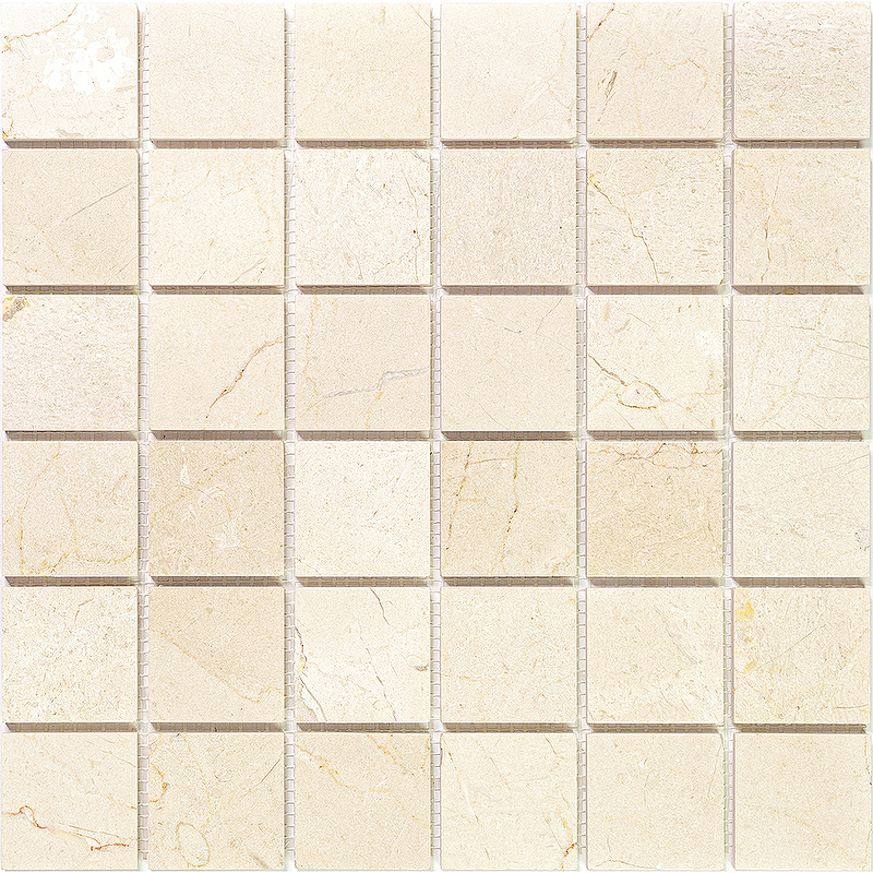 Каменная мозаика Natural Adriatica Crema Marfil 7M025-48P 30,5x30,5 см