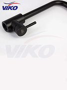 Смеситель для кухни Viko V-4494 Black-8