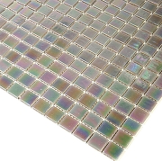 Стеклянная мозаика Alma Pearly PE-GR705 (PB208) 32,7х32,7 см-1