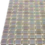 Стеклянная мозаика Alma Pearly PE-GR705 (PB208) 32,7х32,7 см-2