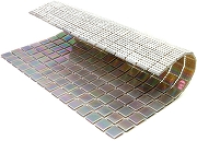 Стеклянная мозаика Alma Pearly PE-GR705 (PB208) 32,7х32,7 см-5