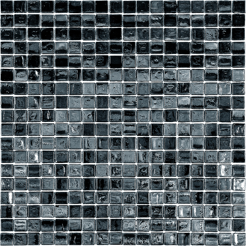 цена Стеклянная мозаика Alma Opaco NB-BK906 (NE56) 32,7х32,7 см