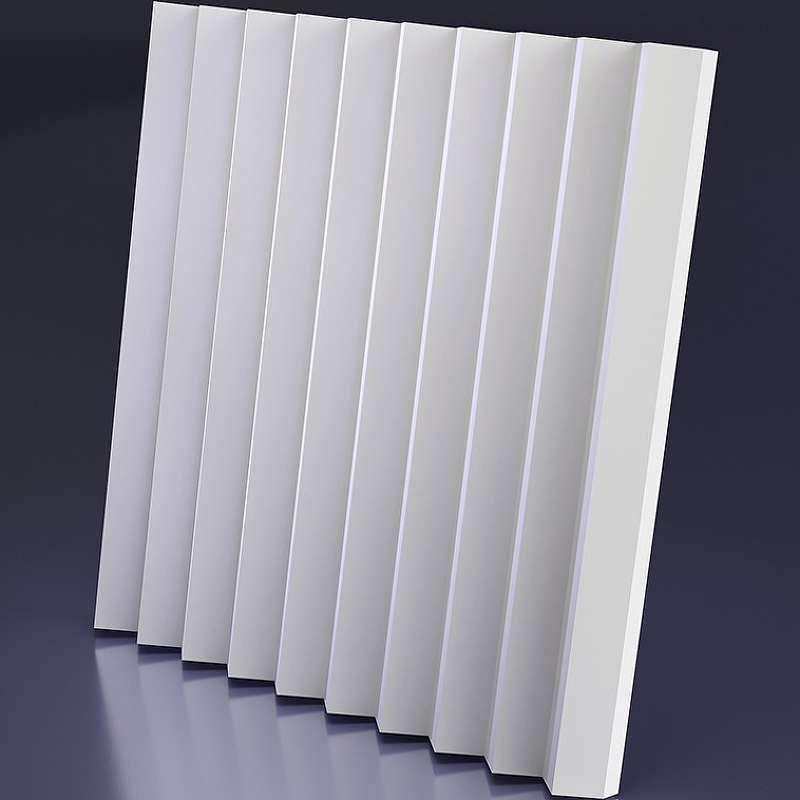 printio пенал 3d zigzag Гипсовая 3д панель Artpole Zigzag Big M-0076 600x600 мм