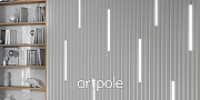 Гипсовая 3д панель Artpole Zigzag Big M-0076 600x600 мм-3