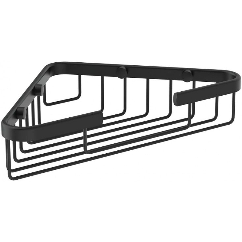 Полка корзина Ideal Standard IOM A9105XG угловая Черный шелк набор аксессуаров для ванной ideal standard iom a9245xg черный шелк