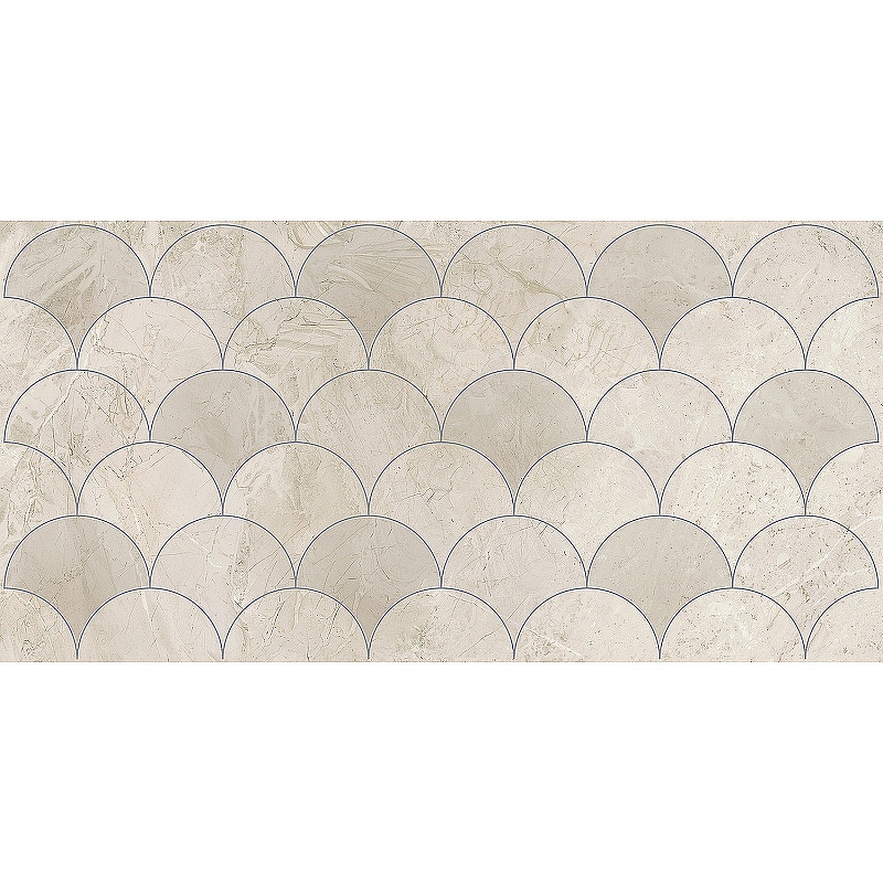 Керамический декор Керлайф Elegance beige 31,5х63 см