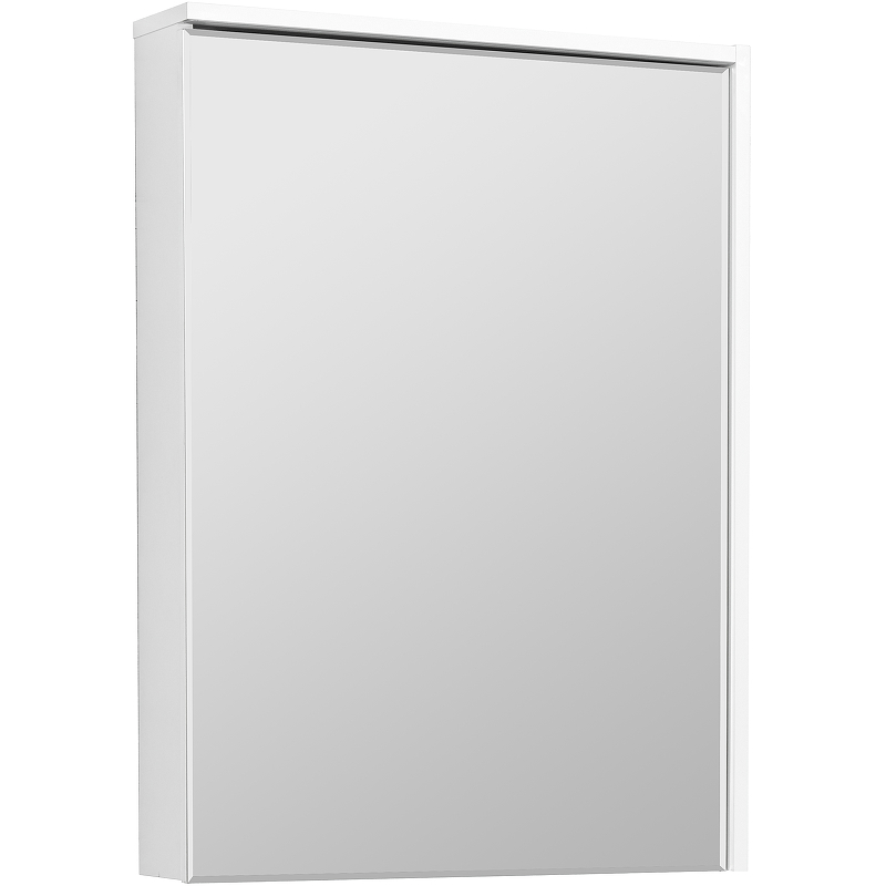 цена Зеркальный шкаф Aquaton Стоун 60 R 1A231502SX010 с подсветкой Белый