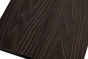 Террасная доска из ДПК Ecodeck Брайт Массив 3D Шоколад 3000x135x23 мм-4