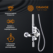 Душевая система Orange Push M01-911cr Хром-9