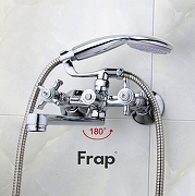Смеситель для ванны Frap H24 F2124 универсальный Хром-2