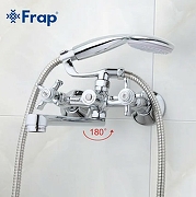 Смеситель для ванны Frap H24 F2224 универсальный Хром-3