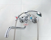 Смеситель для ванны Frap H27 F2227 универсальный Хром-5