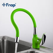 Смеситель для кухни Frap F4453-05 Зеленый-6