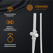 Душевая система Orange O-Shower OW04w Белый глянец-10