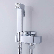 Гигиенический душ с запорным вентилем Frap F7502 Хром-12