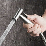 Гигиенический душ со смесителем Frap F7503-5 Сатин-7