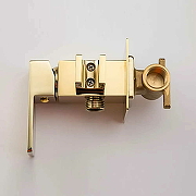 Гигиенический душ со смесителем Frap F7506-3 Золото-3