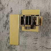 Гигиенический душ со смесителем Frap F7506-3 Золото-7