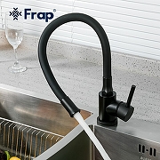 Смеситель для кухни Frap F40994-6 Черный матовый-5
